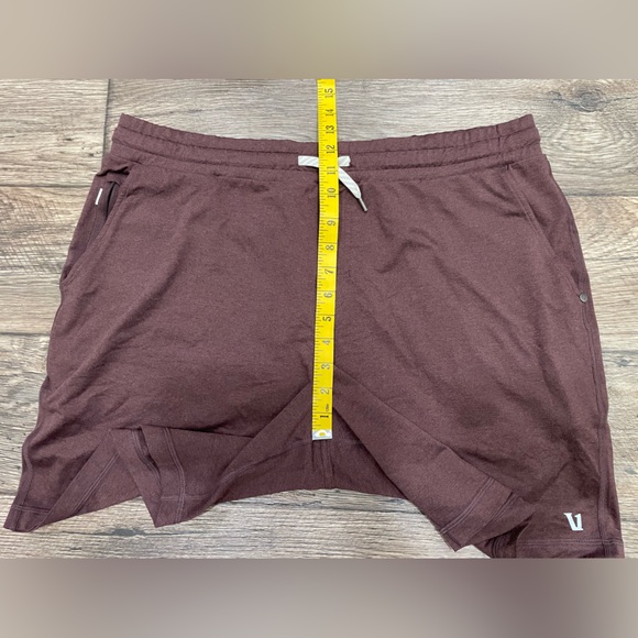 Vuori‎ Ponto Pant Cedar Heather Brown Sz XL - Picture 7 of 9